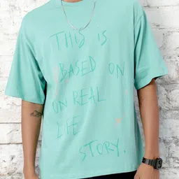 Kook N Keech Street Story Typography Printed Relaxed Fit T-shirt-picture-25