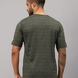 VECTOR X Men Solid Round Neck T-Shirt image 5