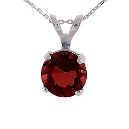 GenZcomplex Silver-Plated Garnet Pendant-picture-22