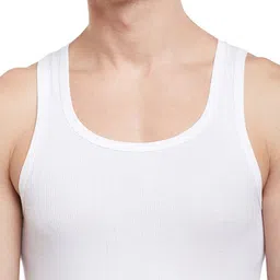 CAVENDERS Men Pack Of 5 Pure Cotton Undershirt Vests White Premium quality Dno-v289st image 5