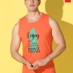 WOOSTRO Pack Of 2 Printed Combed Cotton GymInnerwear VWS26(ENJOY ORANGE)(98 RED)-image-96