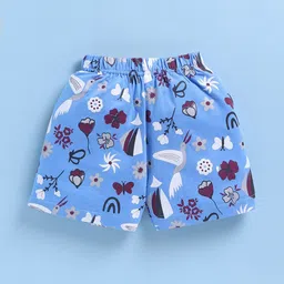 Toonyport Girls Printed Pure Cotton Top with Shorts image 5