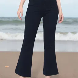 DressBerry Women Bootcut High-Rise Stretchable Jeans-picture-37