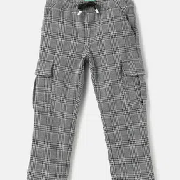 United Colors of Benetton Boys Checked Trousers-picture-15