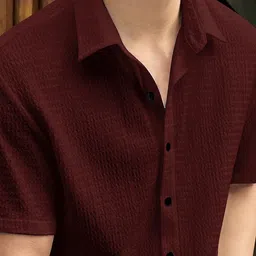 Moda Rapido Men Standard Opaque Casual Half Sleeve Shirt image 3