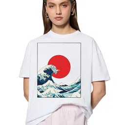 VLAM Women Printed Applique T-shirt-picture-28