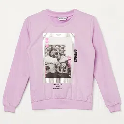 Fame Forever by Lifestyle Girls Graphic Printed Pullover Sweatshirt-picture-39