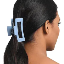 HANDBAG COLLECTION Women Set Of 4 Matt Finished Claw Clip image 5