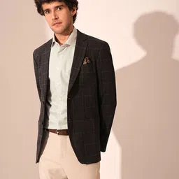 SELECTED Men Slim Fit Spread Collar Solid Cotton Casual Shirt-picture-20