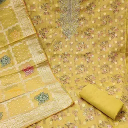 Peachmode Unstitched Dress Material image 3