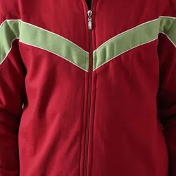 BAESD Men Colourblocked Fleece Lightweight Sporty Jacket image 4