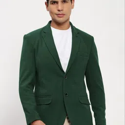 SHOWOFFFF Single-Breasted Slim Fit Blazers image 3