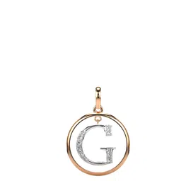 VALANOVA Women 14K Rose Gold & Lab Grown Diamond Pendant 1.77gm-picture-27