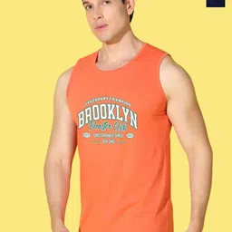 WOOSTRO Pack Of 2 Printed Combed Cotton GymInnerwear VWS26(BKLN ORANGE)(MORE NAVY)-picture-34