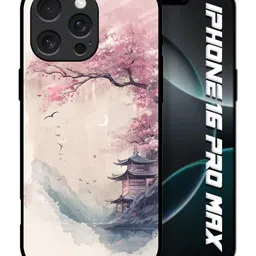 QRIOH Floral Printed iPhone 16 Pro Max Back Case Mobile Accessories-picture-16