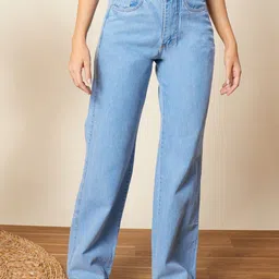 DressBerry Women Comfort Straight Fit Mid-Rise Stretchable Jeans-image-73