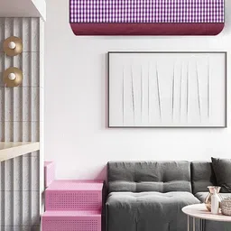 The Furnishing Tree Split AC Cover Set of Indoor and Outdoor Unit Used for 1.5 Ton Samsung AR18BYLZ image 2