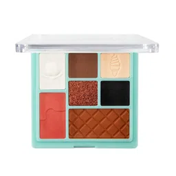 GLAM21 Scoop Makeup Palette- Eyeshadow- Contor- Highlighter & Blush-15 g- Chocolate Chip01 image 5