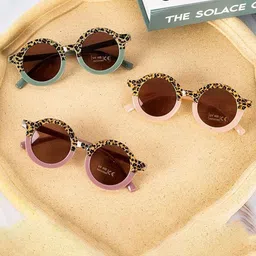 SHOP FRENZY Unisex Kids Oval Sunglasses with UV Protected Lens-picture-49