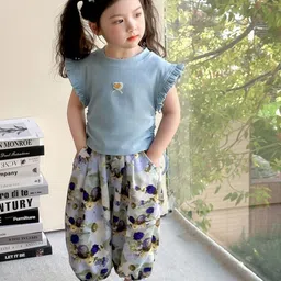 StyleCast x Revolte Girls Round Neck Top With Pyjamas-picture-42