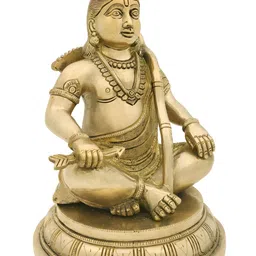 Exotic India Gold-Toned Idol Showpiece-picture-25