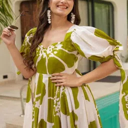 Fentik.com Women Viscose Rayon Dresses image 4