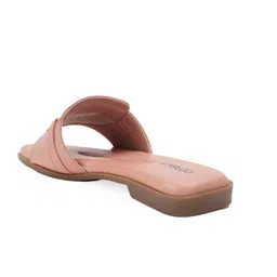 CORSICA Women Textured Open Toe Flats image 3