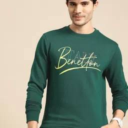 United Colors of Benetton Brand Logo Print Sweatshirt-picture-10