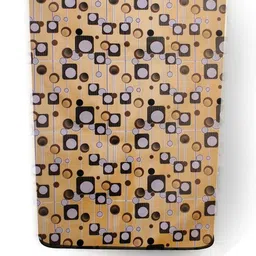 The Furnishing Tree Washing Machine Cover Gunshot Pattern Beige Compatible for Whirlpool 7 Kg Fully image 5