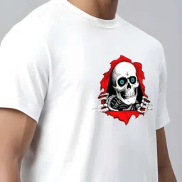 KAIDO Graphic Printed Round Neck Cotton T-shirt image 2