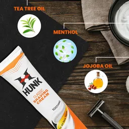 Labolia Hunk Classic Shaving Cream With Tea Tree & Jojoba Oil - 120 g image 5