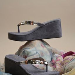 JM Looks Women Platform Sandals Stylish Comfortable for Casual & Party Wear-picture-20