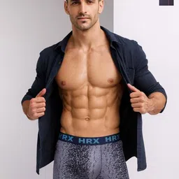 HRX by Hrithik Roshan Pack Of 2 Printed Short Trunk RE-HTO-PV-Print-106-110-S-picture-6
