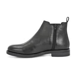 Delize Men Leather Round-Toe Casual Chelsea Boots image 2