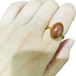 elitemart Unisex Gold-Plated Brass Finger Ring-picture-30