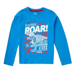 Cub McPaws Boys Pack of 3 Typography Printed Cotton T-shirt image 2