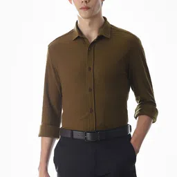 Jack & Jones Spread Collar Cotton Slim Fit Casual Shirt-picture-18