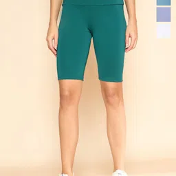 COLOR CAPITAL Pack Of 4 Above Knee Length Tights-picture-23