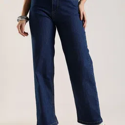 zayla Women Jean Flared High-Rise Stretchable Jeans-picture-34