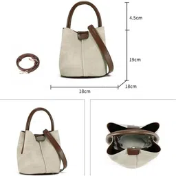 CORSICA PU Structured Shoulder Bag with Tasselled image 5