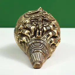 Exotic India Brass Wall Hanging Decor image 1