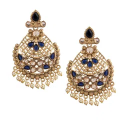 piah Gold-Plated Brass Earrings image 1
