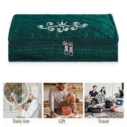 Aura Green Set of 2 Regular Jewellery Organiser Organisers image 5