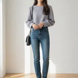 DressBerry Puff Sleeve Top-image-42