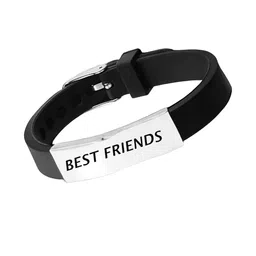 Sullery Silver-Plated Leather Bracelet-image-2