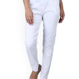 Me Craft Women Comfort Regular Fit Mid-Rise Trousers-image-79