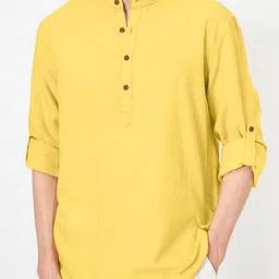 ZELINCO Men Thread Work Kurta-picture-28