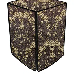 The Furnishing Tree Brown PVC Washing Machine Covers image 3