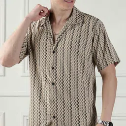 SWADESI STUFF Men Comfort Printed Casual Shirt-picture-14