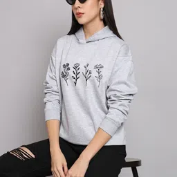 SZN Women Printed Hooded Sweatshirt-picture-21